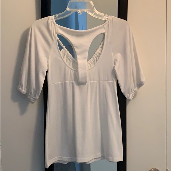 Fredericks of Hollywood white shirt size small - Picture 4 of 4